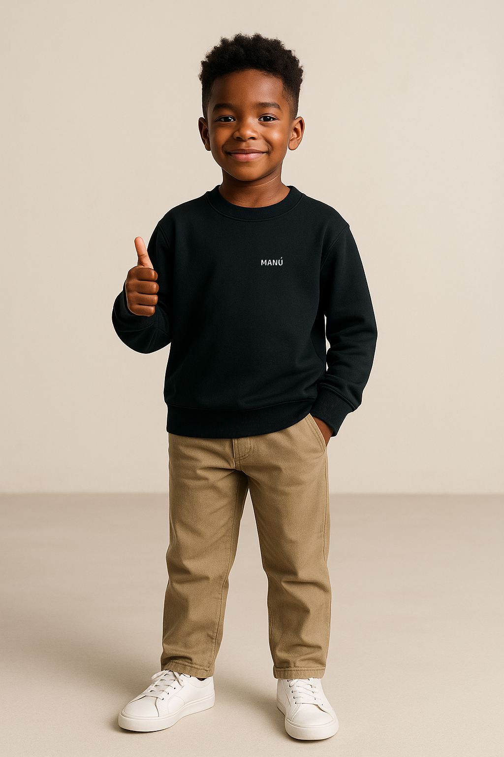Manú Sweater "Black" Kids