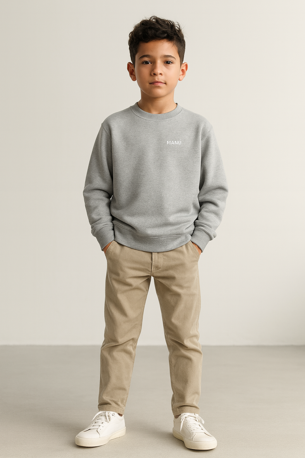 Manú Sweater "Grey" Kids