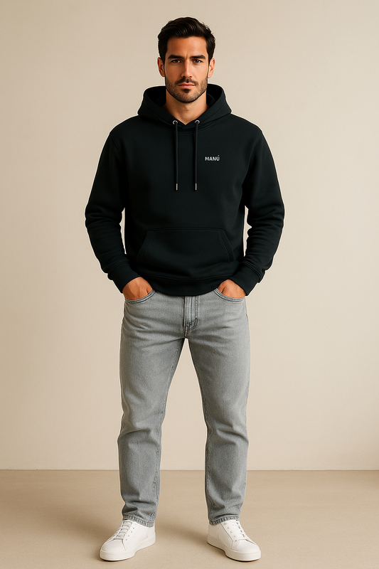 Manú Hoodie "Black"
